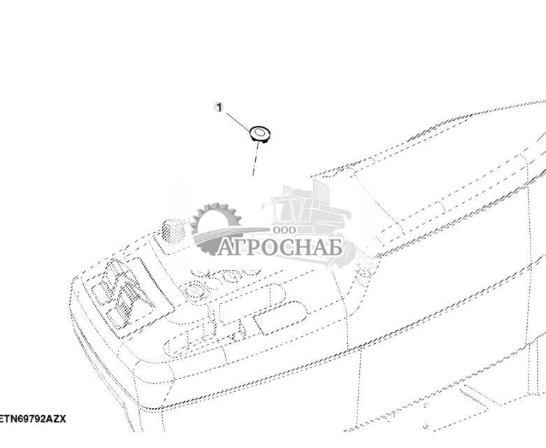 Крышка шпонки, без блокировки дифференциала - ST818791 486.jpg